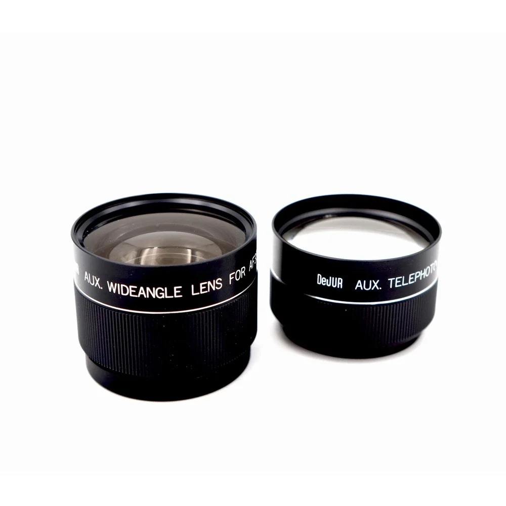 Vintage Dejur Auxiliary Lens Set for Canon Sure Shot AF35M‎ II Tested Lens Set
